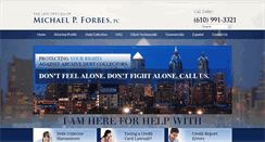 Desktop Screenshot of mforbeslaw.com
